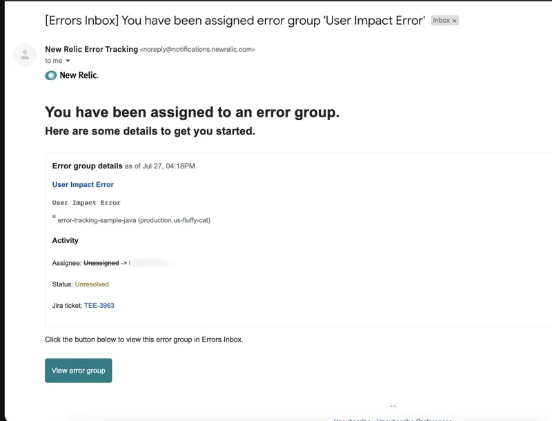 Overview errors affecting your services A screenshot showing an app with many errors
