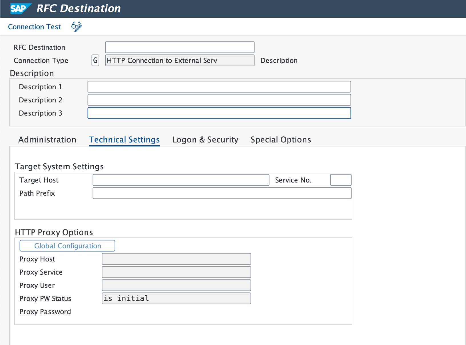 HTTP destination to New Relic A screenshot displaying the connection setup for HTTP destination to New Relic